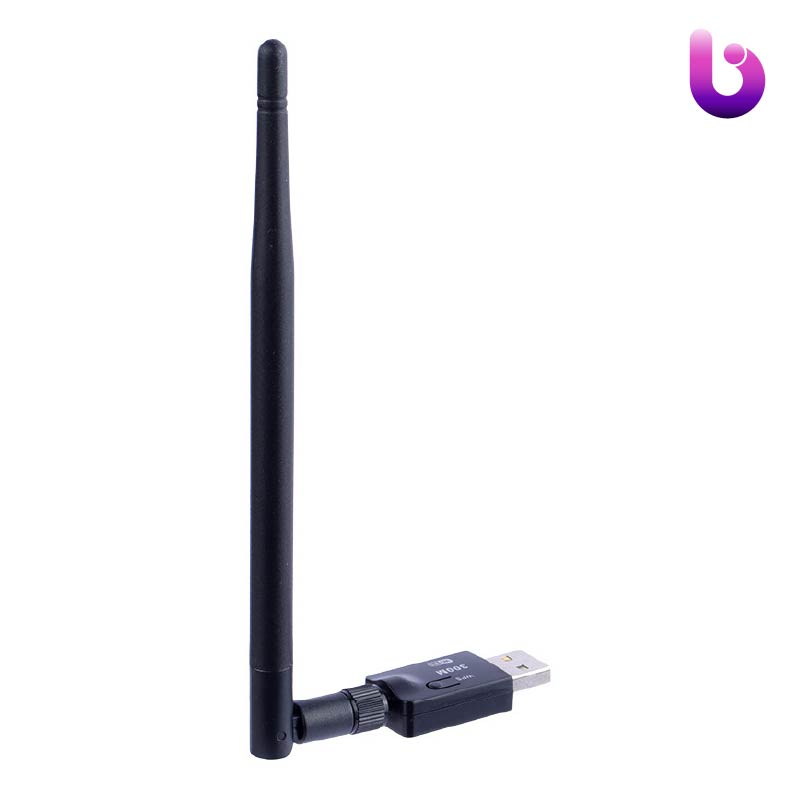 کارت شبکه بی سیم آنتن دار 802.11n 300Mbps کد 2