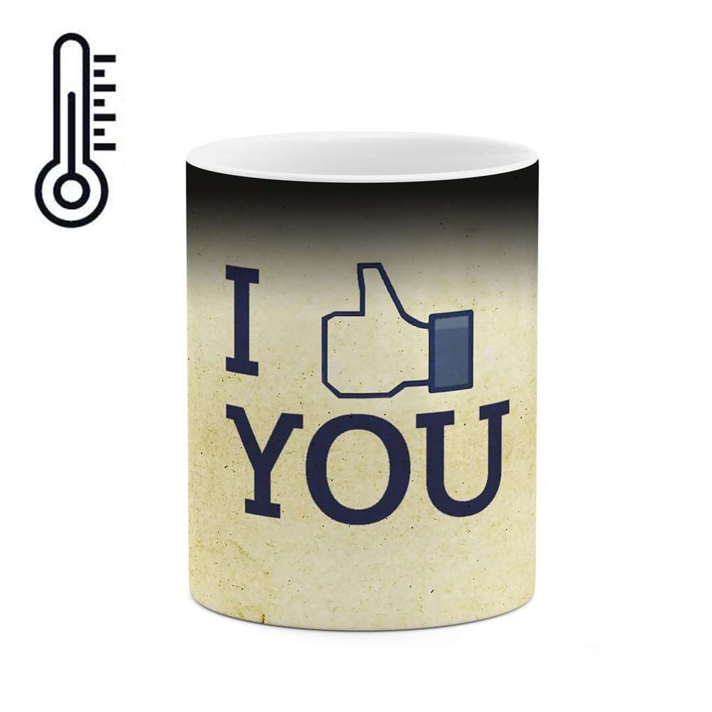 ماگ حرارتی طرح I Like You مدل mgh02112