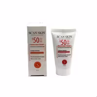کرم ضد آفتاب رنگی پوست نرمال تا مختلط SPF50 اسکن اسکین 40 میلی لیتری