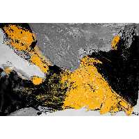 تابلو نقاشی میکس مدیا کد 032