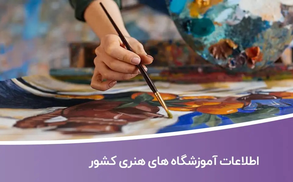 خرید و دانلود بانک اطلاعات آموزشگاه های هنری کشور