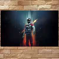تابلو شاسی مدل گیمینگ طرح پوستر اصلی بازی game  جدید محبوب استارفیلد satrfield کد 1072 | دنیای قاب