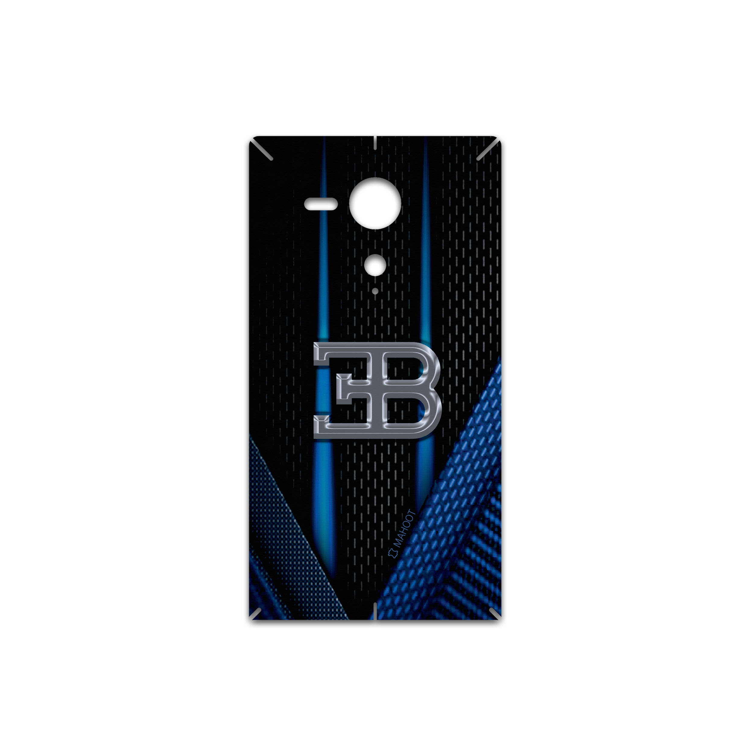 برچسب پوششی ماهوت مدل BUGATTI مناسب برای گوشی موبایل سونی Xperia SP