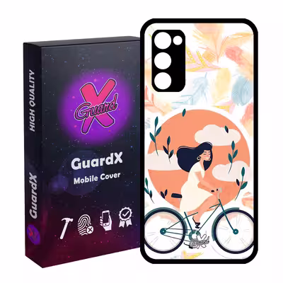 کاور گارد ایکس طرح Girl مدل Glass10340 مناسب برای گوشی موبایل سامسونگ Galaxy S20 FE