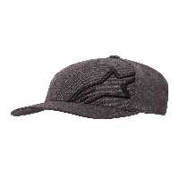 کلاه ورزشی خاکستری مردانه و زنانه CORP SHIFT CURVED HAT RIM GRAY تیره Alpinestars
