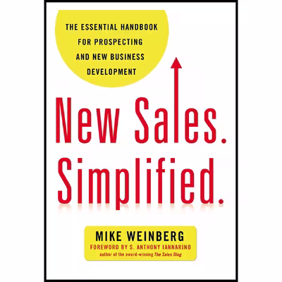 کتاب New Sales. Simplified. اثر Mike Weinberg انتشارات AMACOM