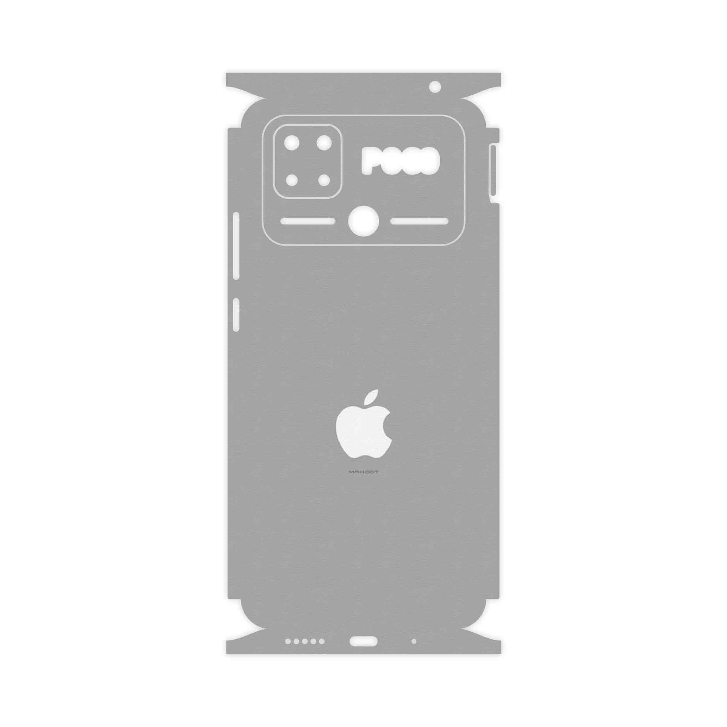 برچسب پوششی ماهوت مدل Apple-FullSkin مناسب برای گوشی موبایل شیائومی Poco C40