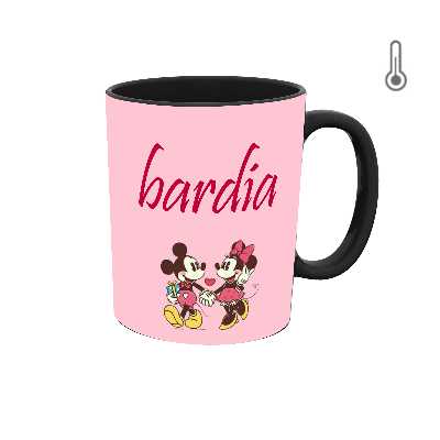 ماگ حرارتی طرح اسم بردیا مدل قلب روز عشق