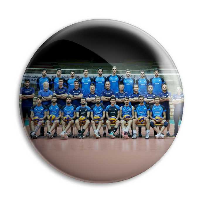 پیکسل پرمانه طرح والیبال کد pm.2642