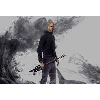 تابلو شاسی مدل بازیگر جیسون استاتهام T5953