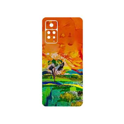 برچسب پوششی ماهوت مدل Collage of Painting مناسب برای گوشی موبایل شیائومی Redmi Note 11 Pro Plus 5G (India)