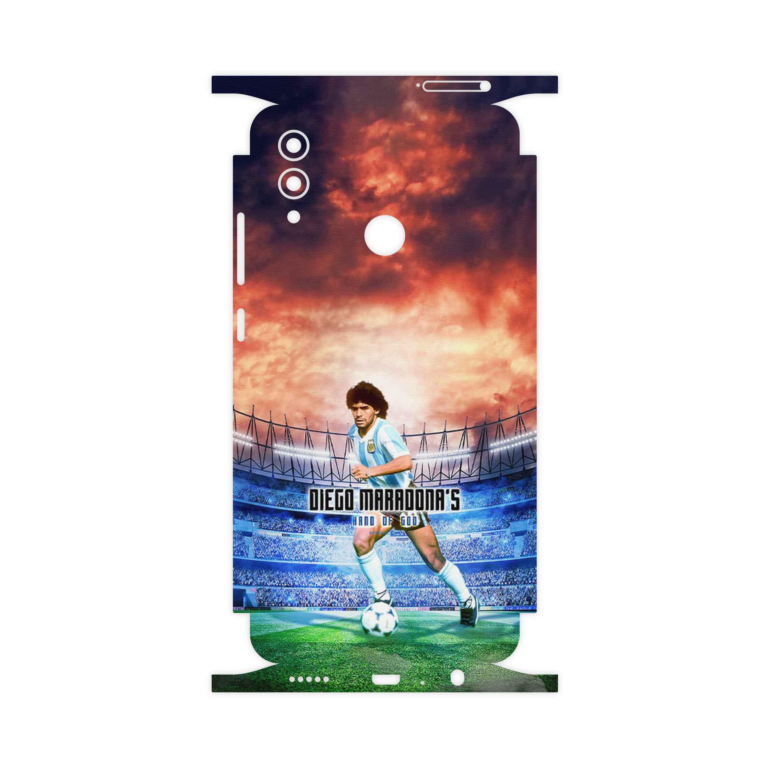 برچسب پوششی ماهوت مدل Diego Maradona-FullSkin مناسب برای گوشی موبایل آنر 10 Lite