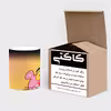 ماگ حرارتی کاکتی طرح کارتون پلنگ صورتی مدل mgh23508
