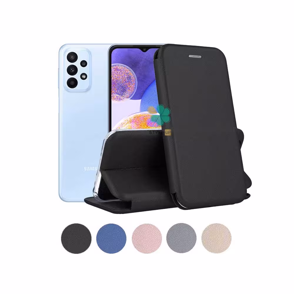 کیف کلاسوری چرمی گوشی سامسونگ Samsung Galaxy A23