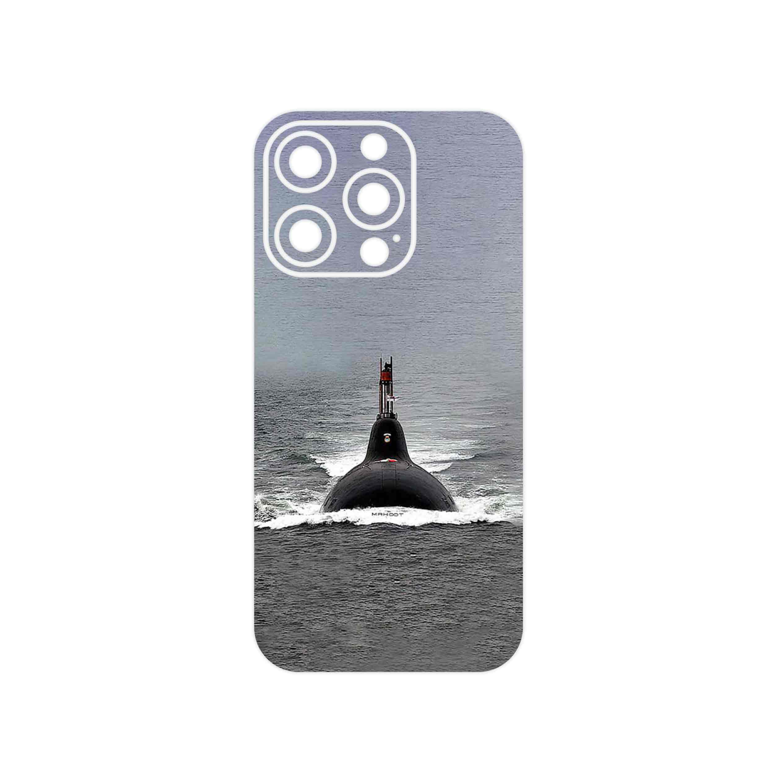 برچسب پوششی ماهوت مدل Submarine مناسب برای گوشی موبایل اپل iPhone 14 Pro