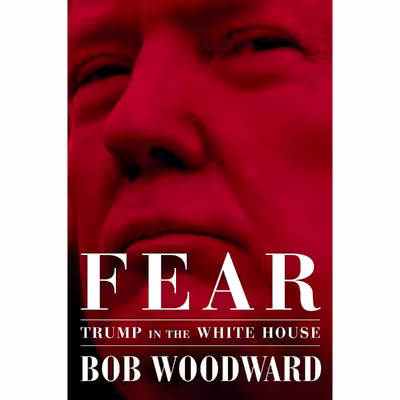 کتاب Fear اثر Bob Woodward انتشارات Simon &amp; Schuster UK