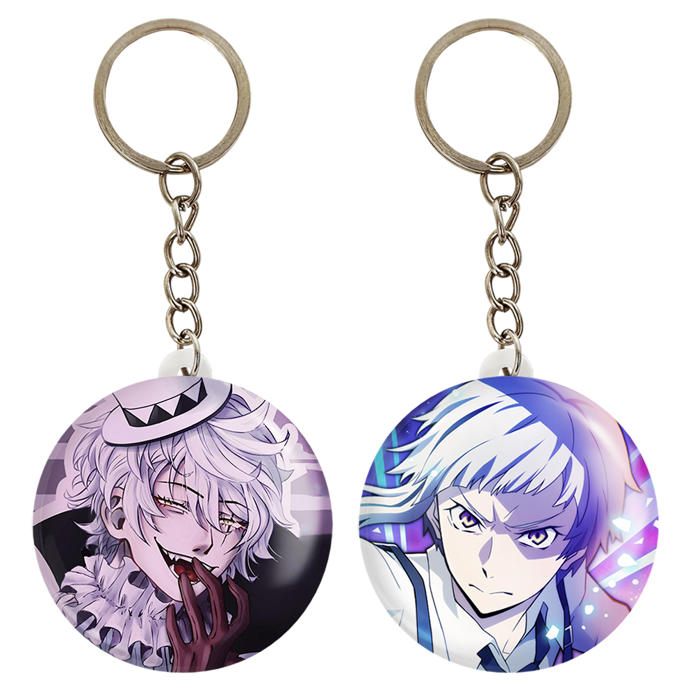 جاکلیدی خندالو مدل آتسوشی کون و گوگول انیمه سگ های ولگرد بانگو کد 1567315665 مجموعه 2 عددی