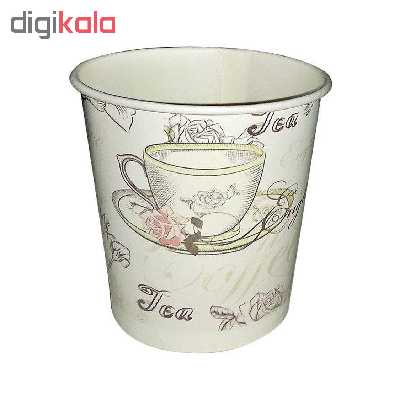 لیوان یکبار مصرف کاغذی الین پلاست مدل KGH3-100 بسته 100 عددی