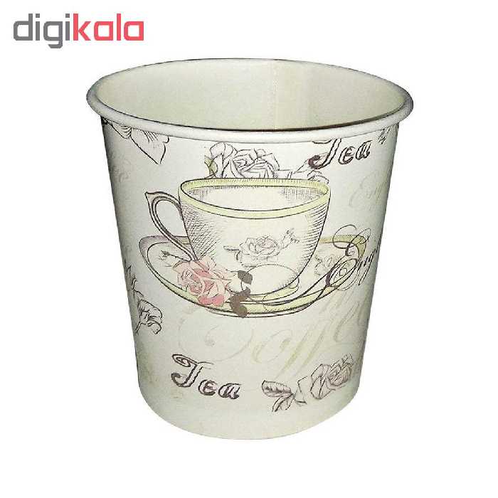 لیوان یکبار مصرف کاغذی الین پلاست مدل KGH3-100 بسته 100 عددی