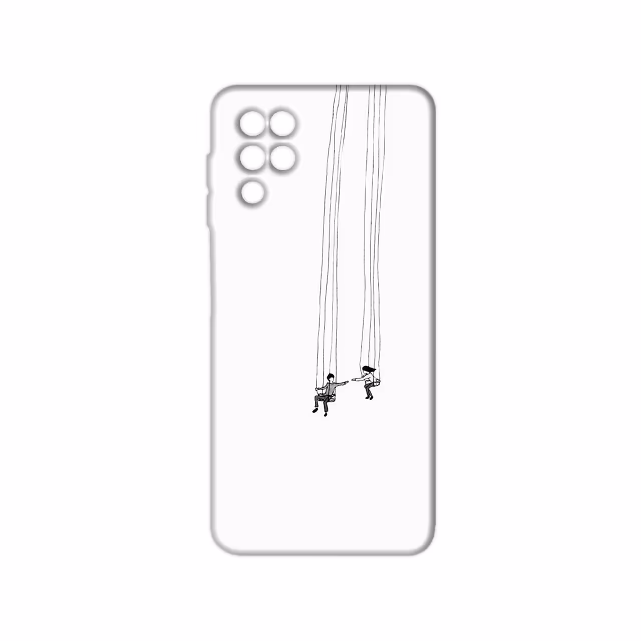 کاور مدل عاشقانه کد 123 مناسب برای گوشی موبایل سامسونگ galaxy A12 / M12
