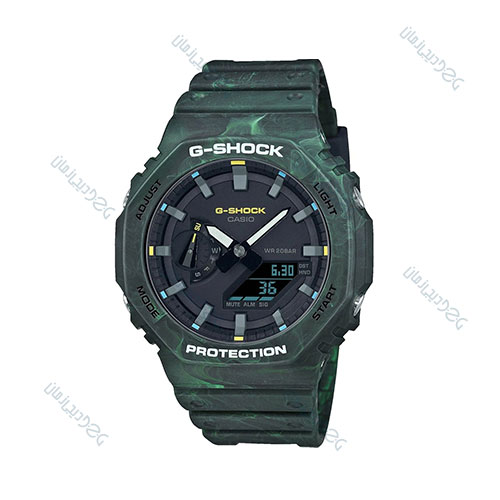 ساعت مردانه کاسیو (Casio) اصل|مدل GA-2100FR-3ADR