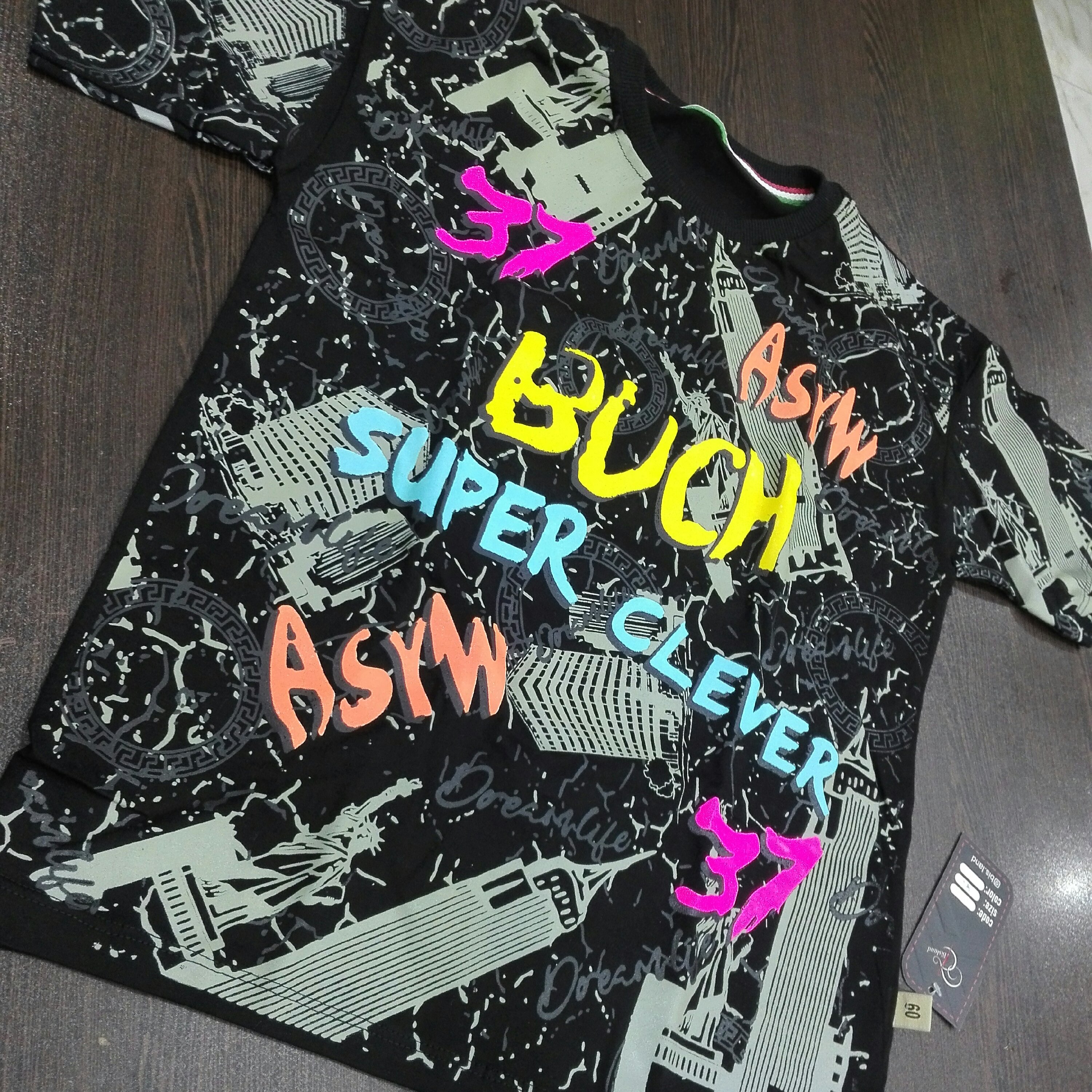 تیشرت شیک اسپورت 5 تا 12 سال