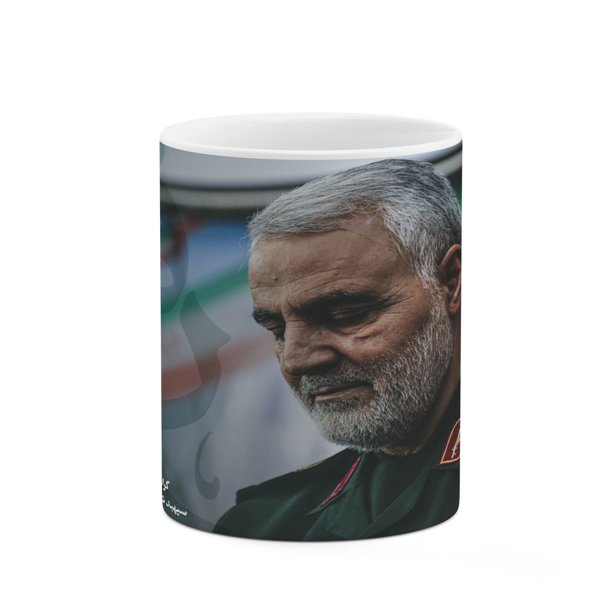 ماگ طرح سردار شهید حاج قاسم سلیمانی  مدل mgp11741