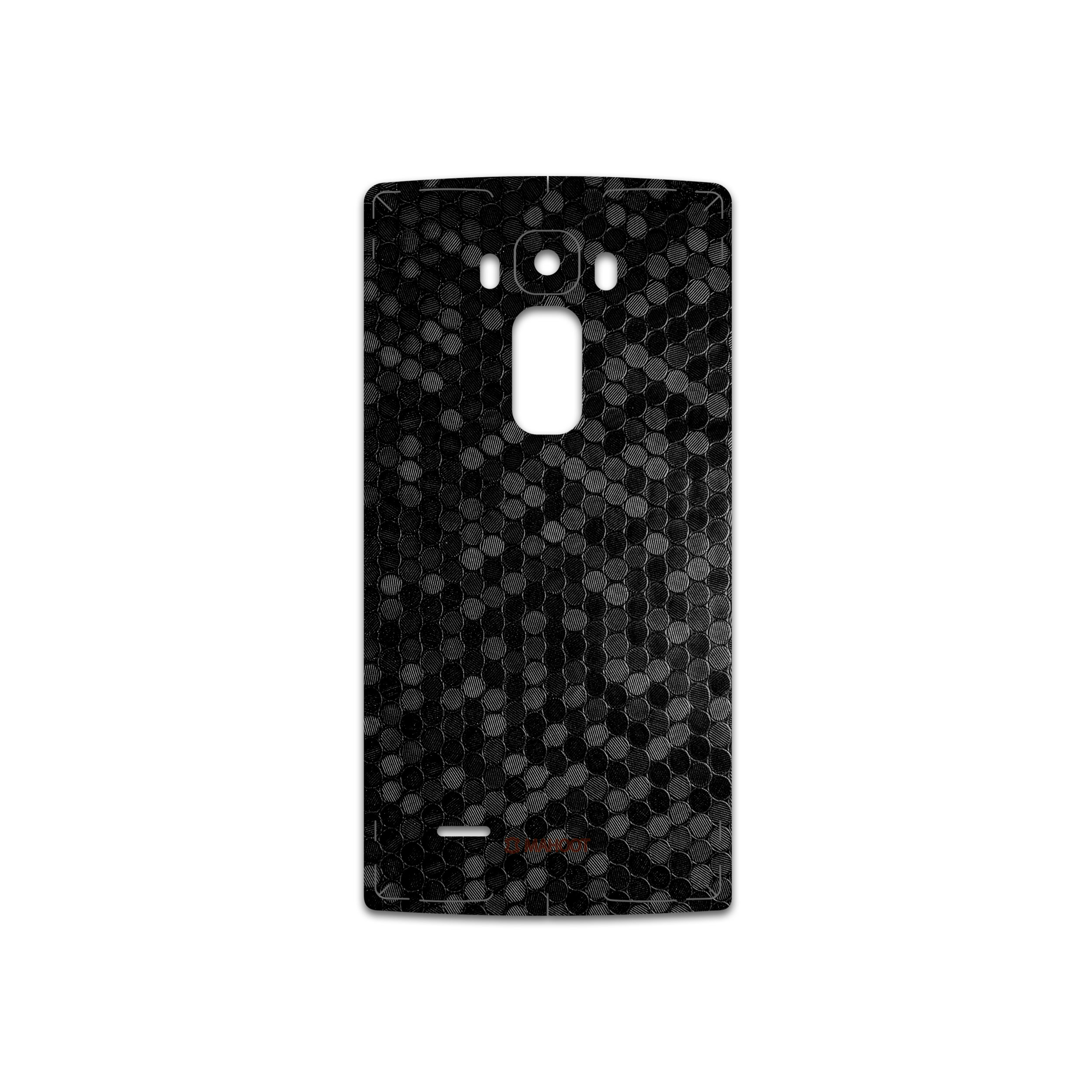 برچسب پوششی ماهوت مدل Honey-Comb-Circle مناسب برای گوشی موبایل ال جی G Flex 2