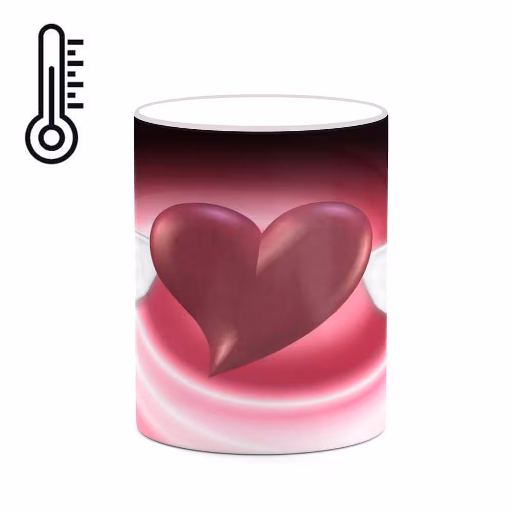 ماگ حرارتی کاکتی طرح Love مدل mgh20825