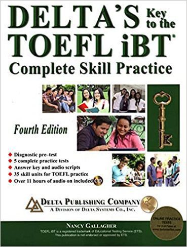 Deltas Key to the TOEFL iBT 4th CD دلتا تافل