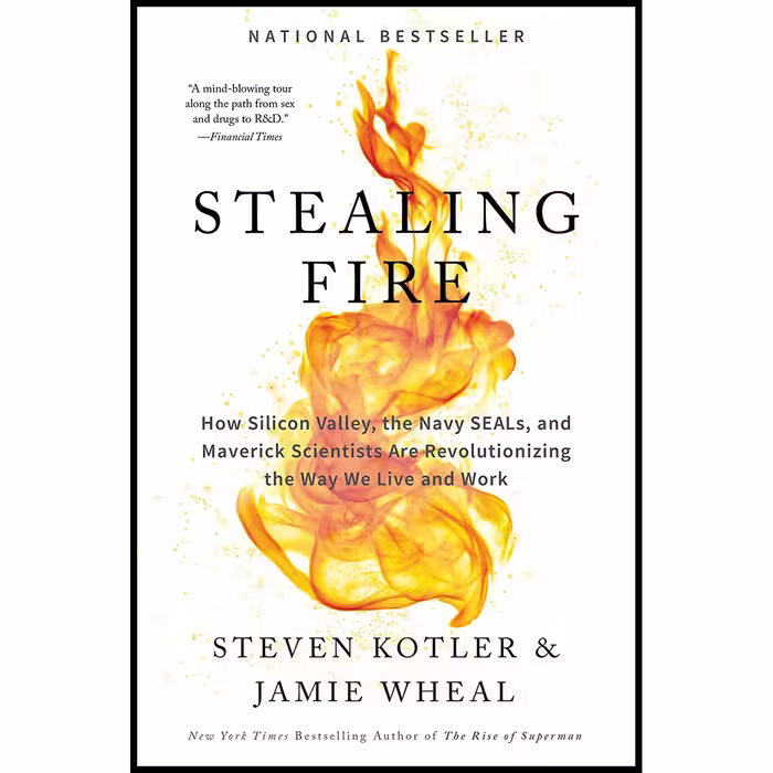 کتاب Stealing Fire اثر Steven Kotler and Jamie Wheal انتشارات Dey Street Books