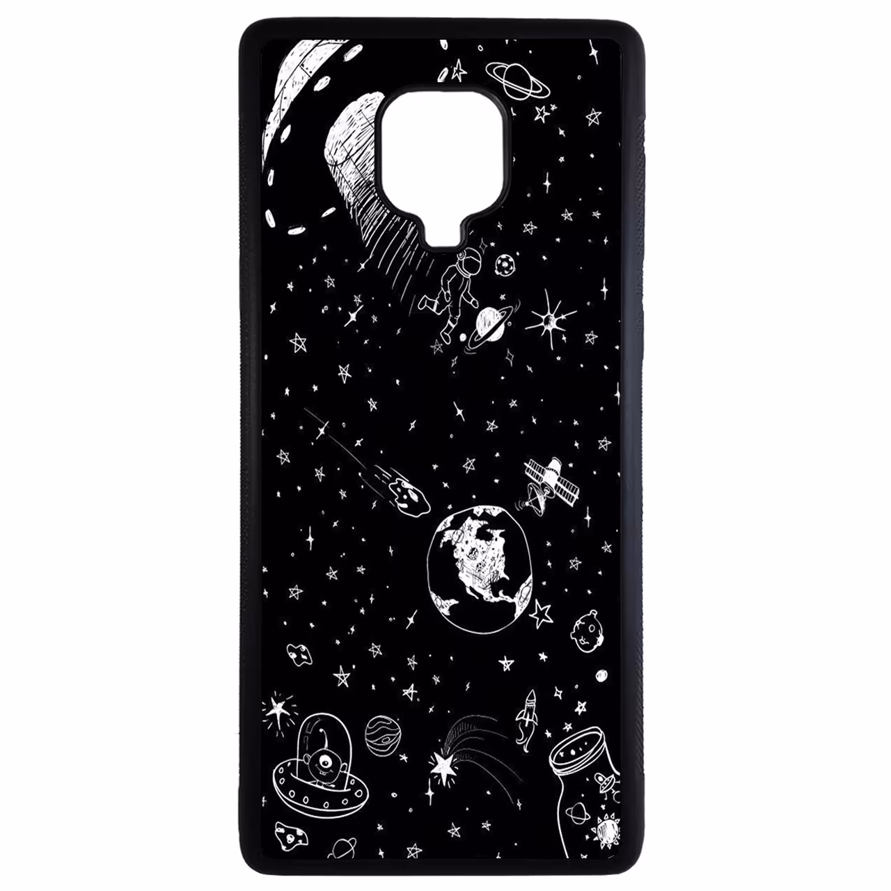کاور طرح فضا کد 1146 مناسب برای گوشی موبایل شیائومی redmi note 9 pro/9s