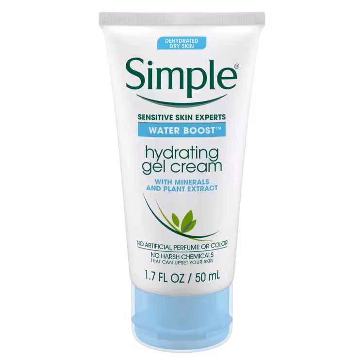 ژل کرم آبرسان صورت واتر بوست سیمپل مدل {Water Boost} حجم 50ml