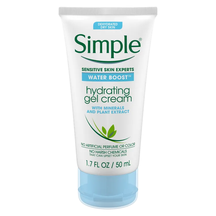 ژل کرم آبرسان صورت واتر بوست سیمپل مدل {Water Boost} حجم 50ml