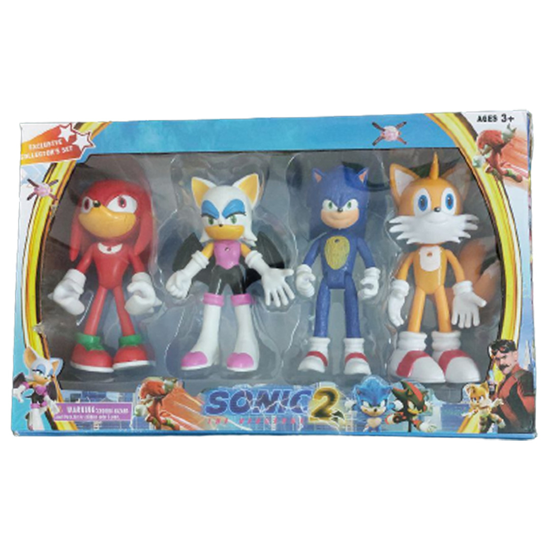 فیگور مدل سونیک  کد 5B مجموعه 4 عددی