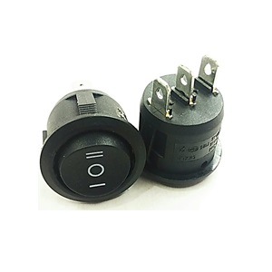 کلید راکر گرد سه پایه سه حالته قطر 19 میلی متر