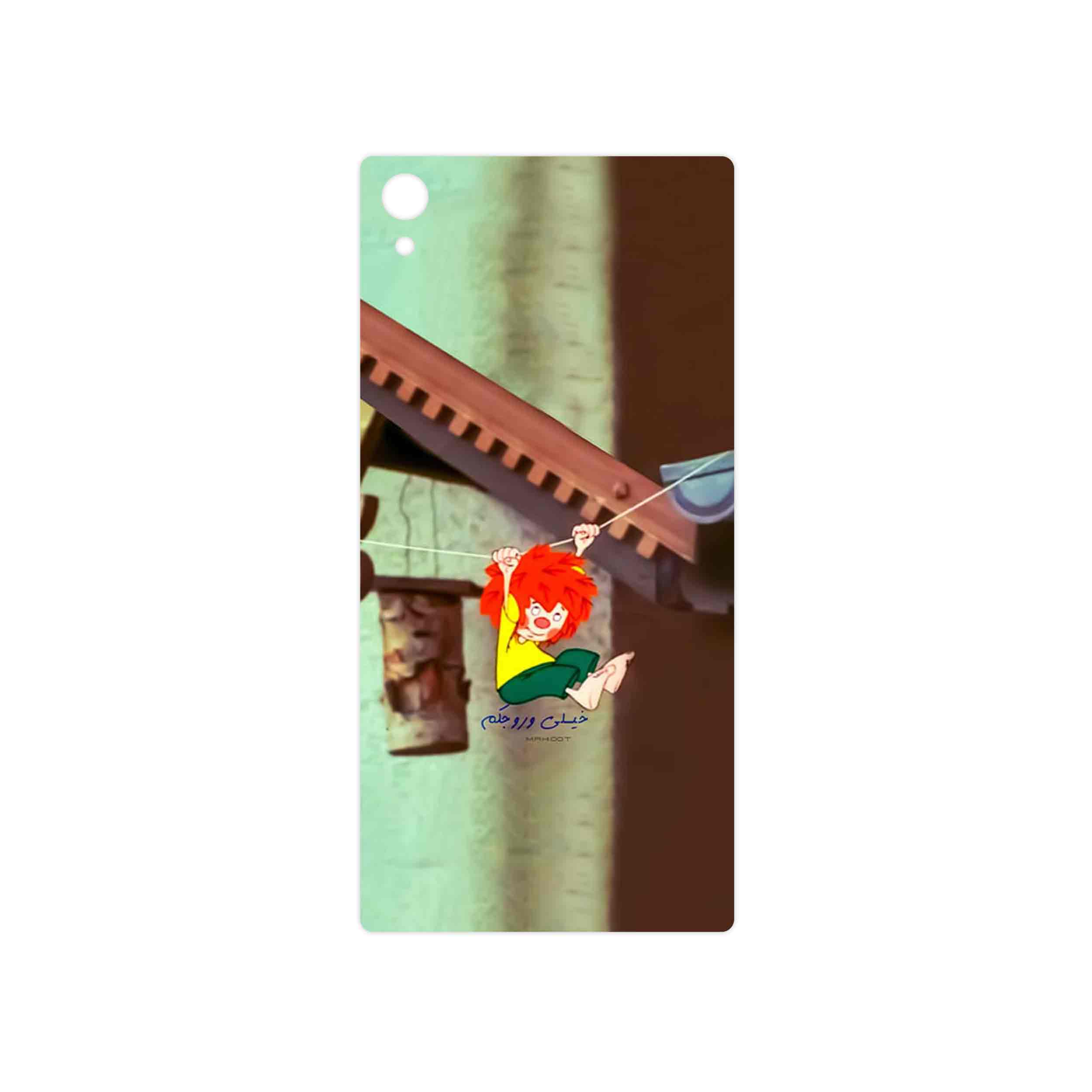 برچسب پوششی ماهوت مدل Meister Eder und sein Pumuckl مناسب برای گوشی موبایل سونی Xperia Z5 Premium