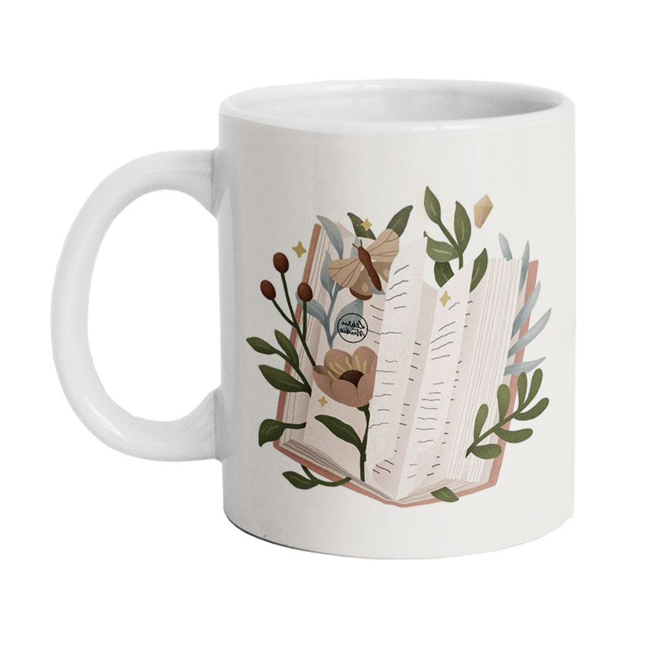 ماگ دارلی طرح مینیمال کتاب مدل M441