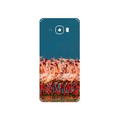 برچسب پوششی ماهوت مدل Flamingo مناسب برای گوشی موبایل سامسونگ Galaxy C7