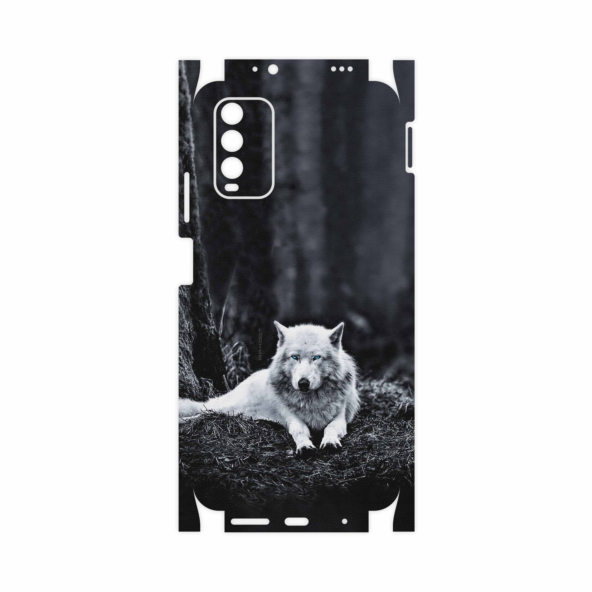 برچسب پوششی ماهوت مدل Dire Wolf-FullSkin مناسب برای گوشی موبایل شیائومی Redmi 9T