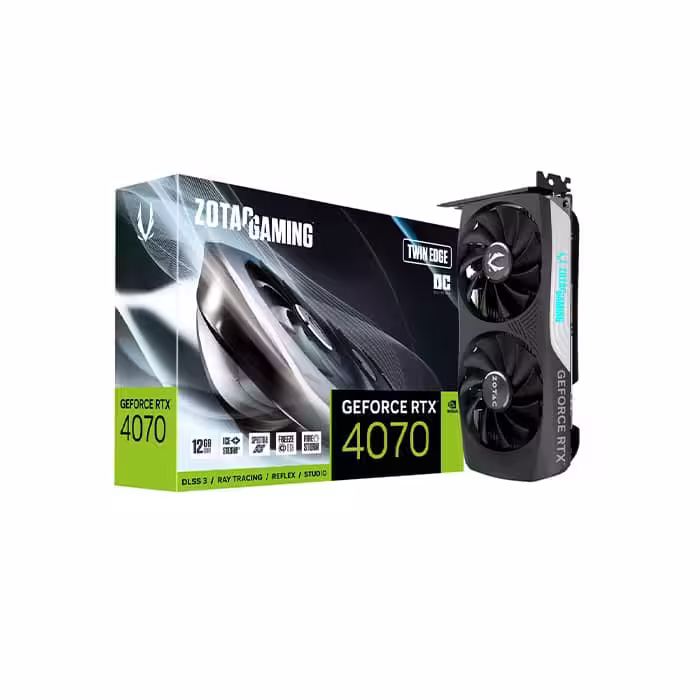 کارت گرافیک ZOTAC RTX 4070 TWIN EDGE 12G  گارانتی اصلی