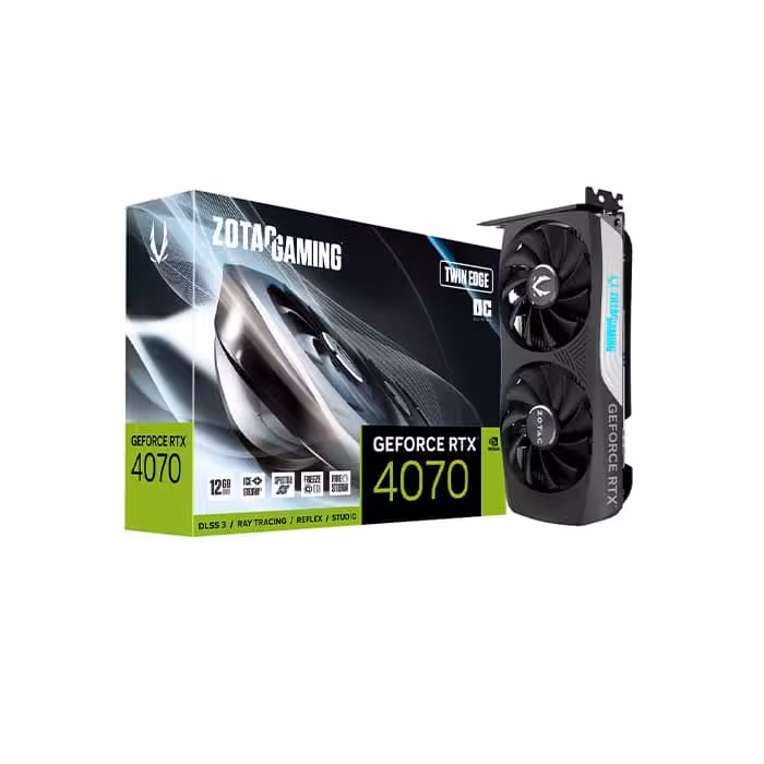 کارت گرافیک ZOTAC RTX 4070 TWIN EDGE 12G  گارانتی اصلی