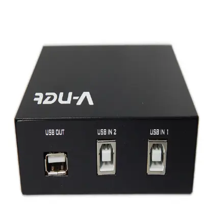  هاب سوئیچ 2 پورت پرینتر وی نت مدل V-SWUSBM04
