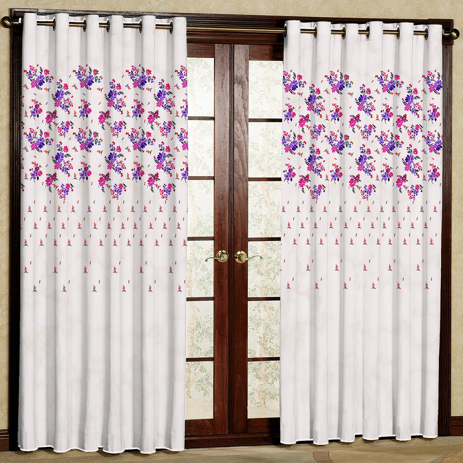 پرده مدل  هازان پانچی کد 1871 سایز 140x200 سانتی متر