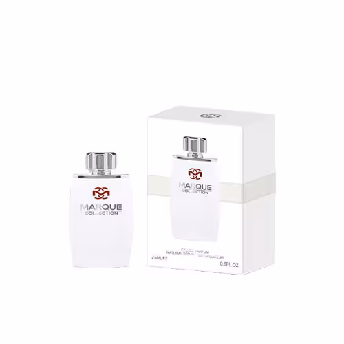 عطر ادکلن مردانه لالیک سفید فراگرنس ورد مارکویی کالکشن کد 106 (Fragrance World Marque Lalique White) حجم 25 میل