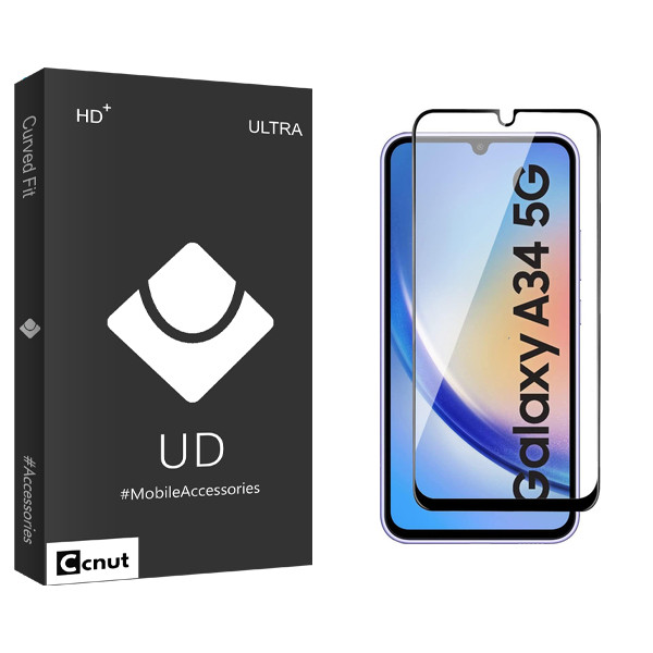 محافظ صفحه نمایش سرامیکی کوکونات مدل UDB مناسب برای گوشی موبایل سامسونگ Galaxy A34 | کالا برتری