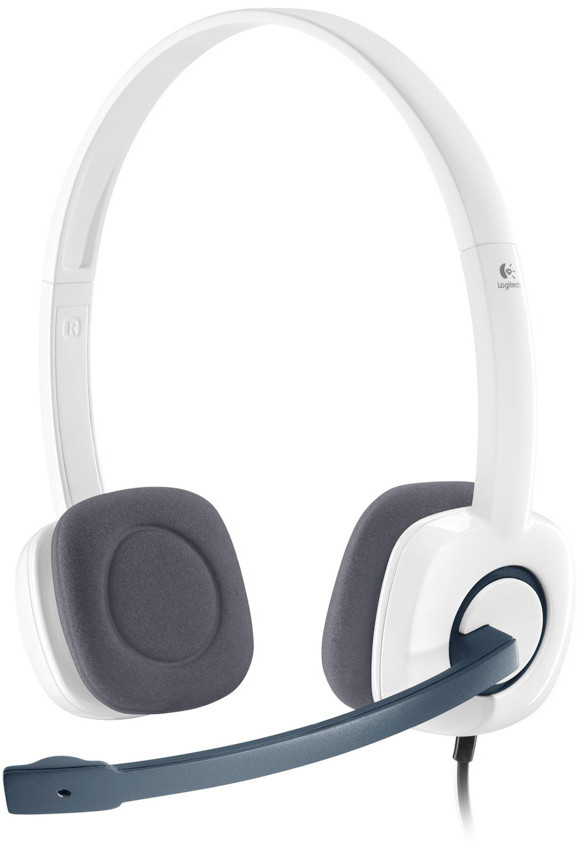 Logitech H150 Stereo Headset white