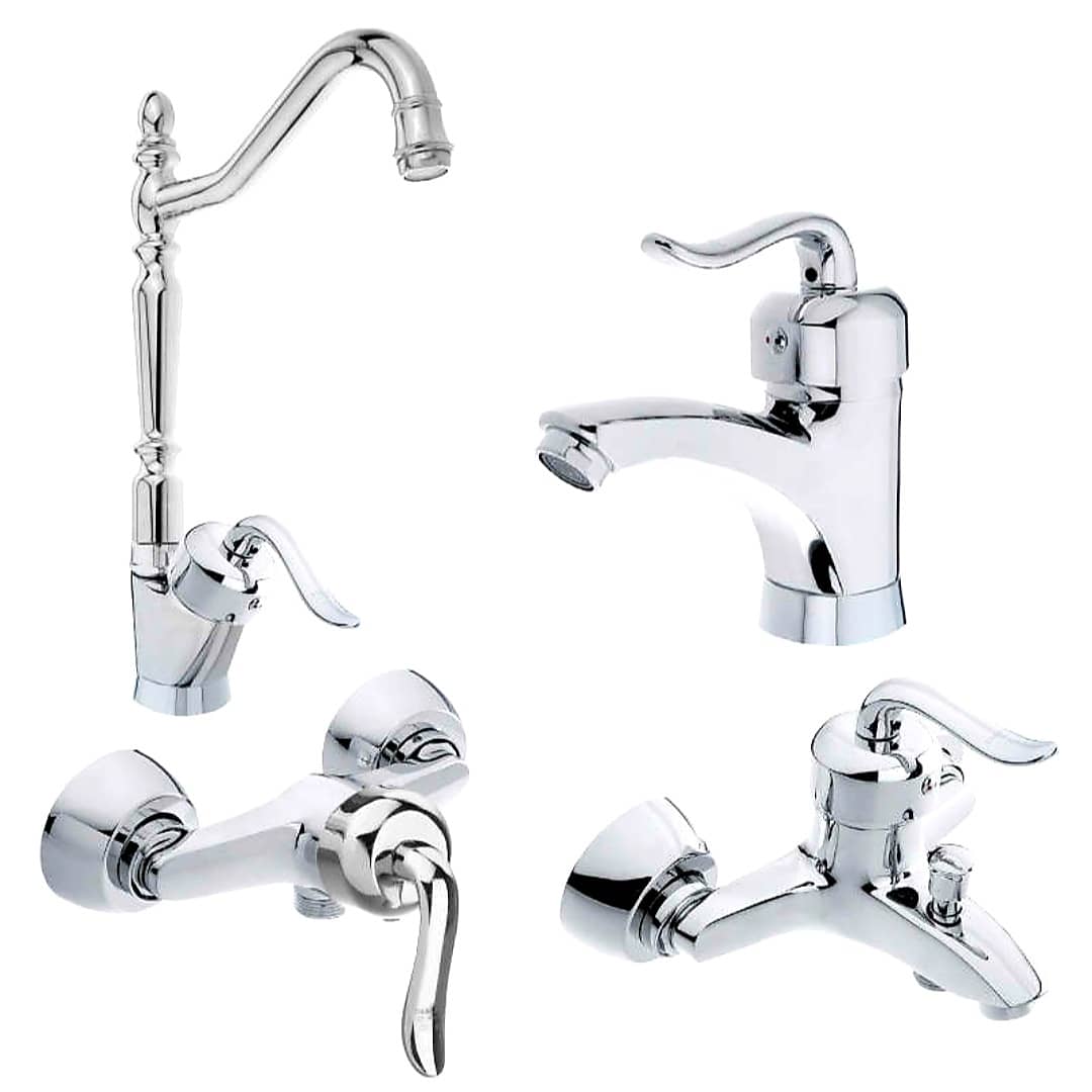 ست شیرآلات رز مدل بیزانس