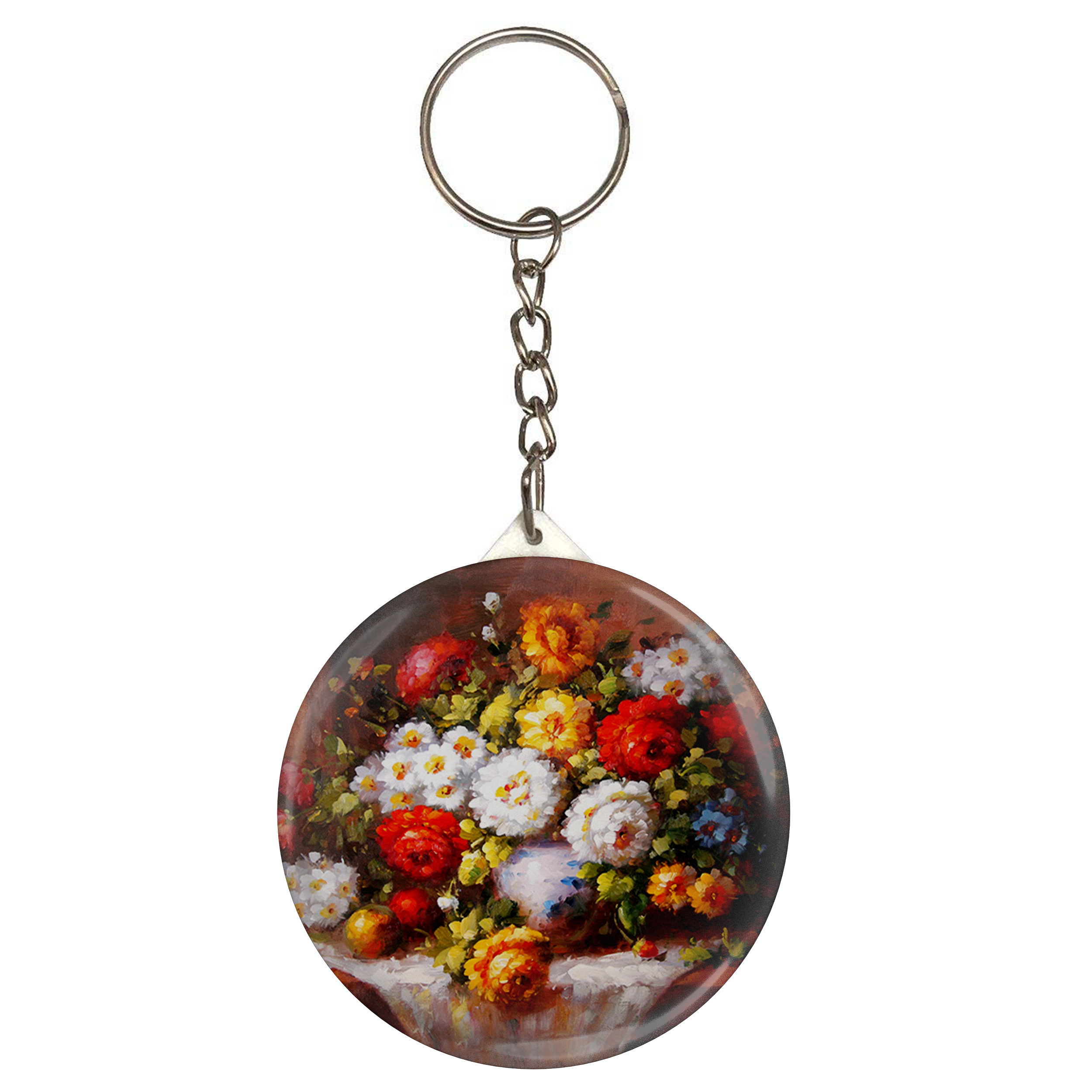 جاکلیدی طرح نقاشی گل مدل S10246