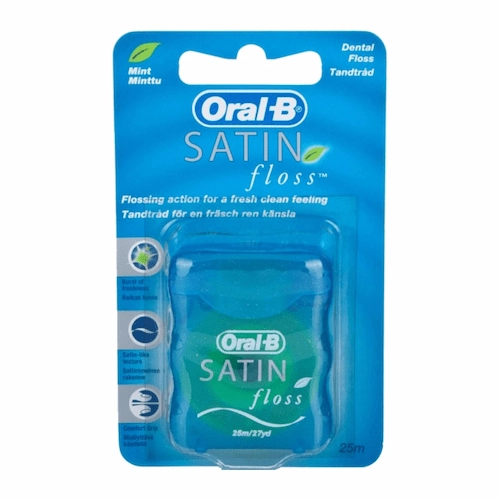 نخ دندان SATIN floss اورال بي نعنايي 25 متري